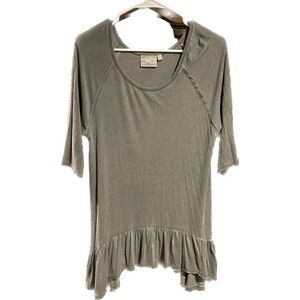 Dantelle Short Sleeve Grey Tunic Extra Large (XL)